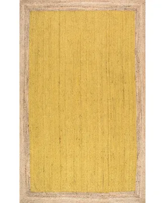 nuLoom Eleonora TAJT09A Yellow 5' x 8' Area Rug