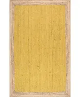 nuLoom Eleonora TAJT09A Yellow 5' x 8' Area Rug