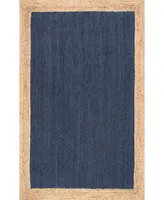 nuLoom Eleonora TAJT09B Blue 2'6" x 8' Runner Rug