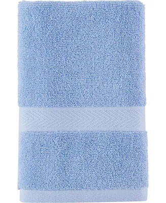 Tommy Hilfiger Modern American Solid Cotton Hand Towel, 16" x 26"