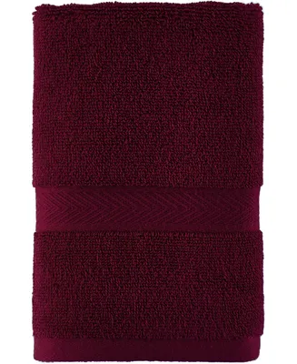 Tommy Hilfiger Modern American Solid Cotton Hand Towel, 16" x 26"