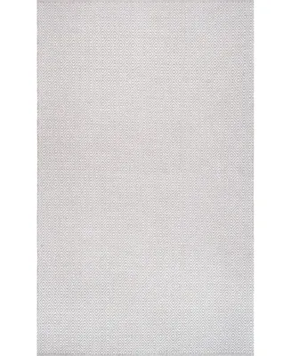 nuLoom Lorretta HMCO6B Taupe 4' x 6' Area Rug