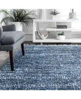 nuLoom Brooke KKEL04C Blue 5'3" x 7'7" Area Rug