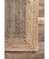 nuLoom Eleonora TAJT09E Gray 6' x 9' Area Rug