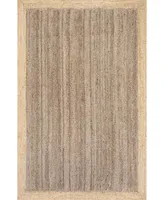 nuLoom Eleonora TAJT09E Gray 2'6" x 10' Runner Rug