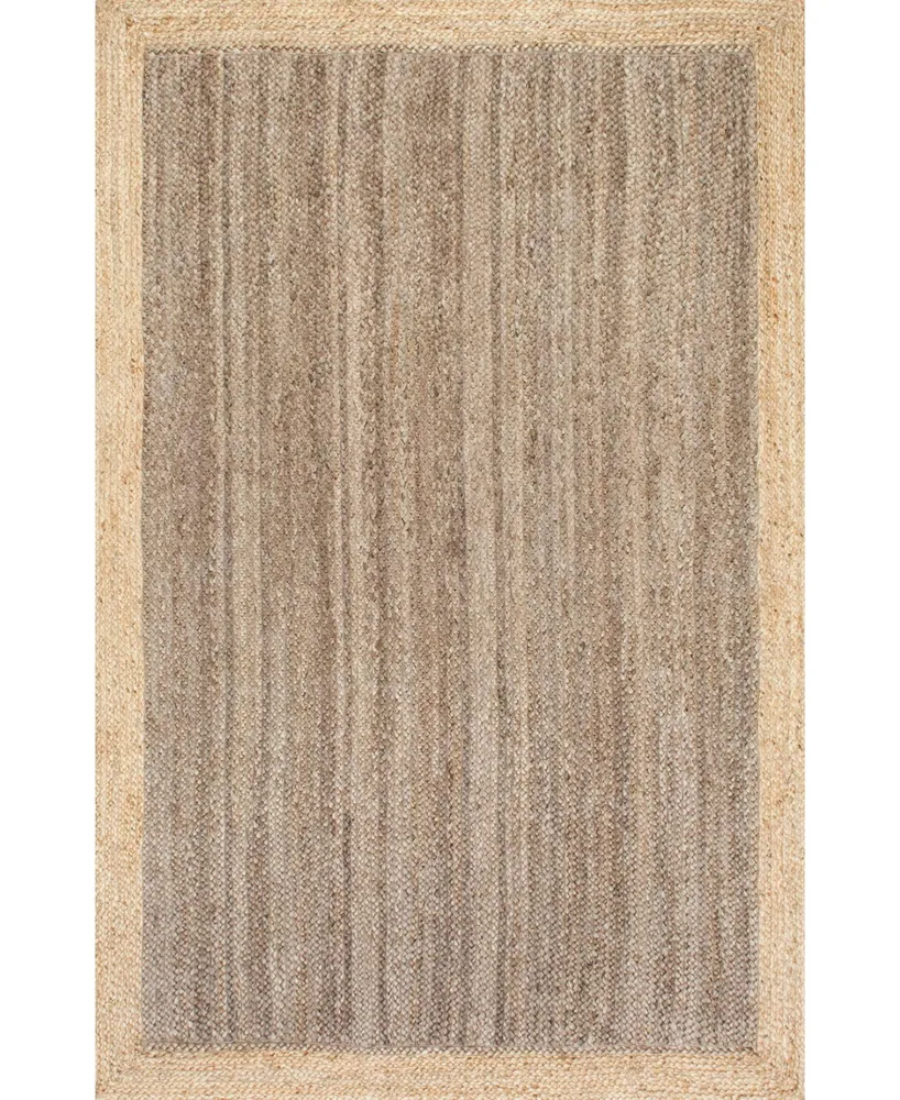 nuLoom Eleonora TAJT09E Gray 8' x 10' Area Rug