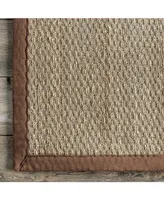 nuLoom Elijah BHSG01E Brown 6' x 9' Area Rug