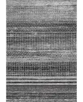 nuLoom Nova RZBD65A Onyx 6'7" x 9' Area Rug