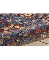 Nourison Home Lagos LAG04 Blue 5'3" x 7'6" Area Rug