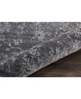 Nourison Home Lucent LCN04 Charcoal 2'3" x 8' Runner Rug