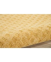 Nourison Home Marana MNN01 Gold 6'6" x 9'6" Area Rug