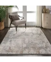 Nourison Home Rustic Textures Rus06 Beige Gray Rug