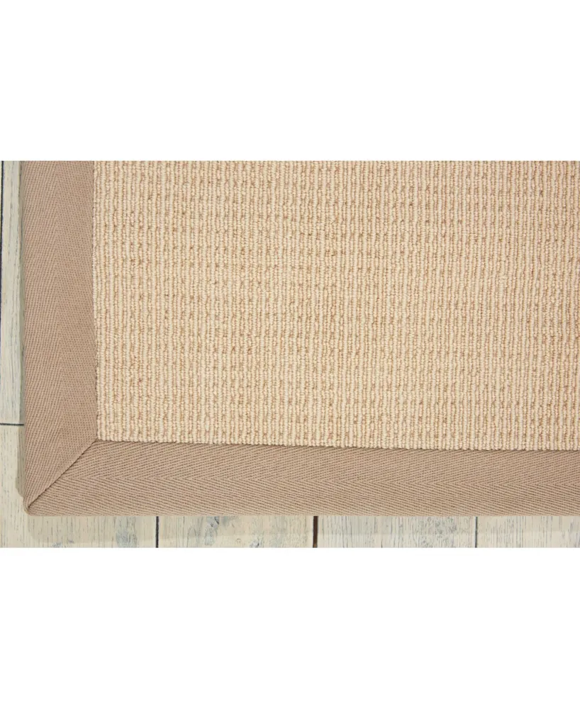 Nourison Home Sisal Soft SSF01 Ivory 5' x 8' Area Rug