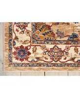 Nourison Home Lagos LAG04 Beige 3' x 5' Area Rug