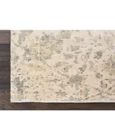 Nourison Home Lucent LCN05 Ivory 3'9" x 5'9" Area Rug