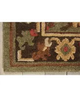 Nourison Home Tahoe TA10 Green 2'3" x 8' Runner Rug