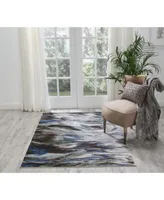 Nourison Home Chroma Crm01 Slate Rug