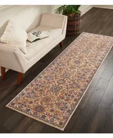 Nourison Home Lagos LAG04 Beige 2'3" x 7'6" Runner Rug