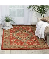 Nourison Home Tahoe TA01 Rust 3'9" x 5'9" Area Rug