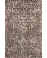 Nourison Home Lucent LCN02 Slate 3'9" x 5'9" Area Rug