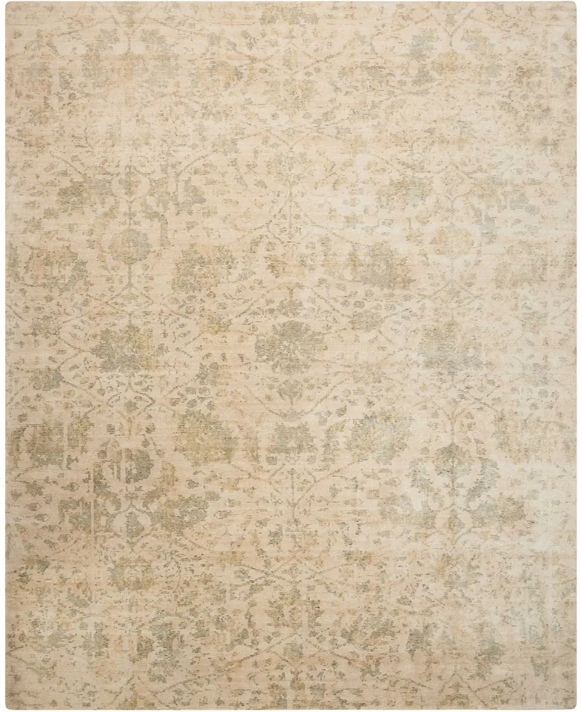 Nourison Home Lucent LCN05 Ivory 7'9" x 9'9" Area Rug