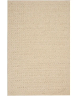 Nourison Home Marana MNN01 Ivory 3'9" x 5'9" Area Rug