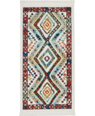 Nourison Home Navajo Nav02 White Rug