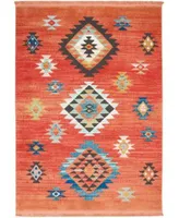 Nourison Home Navajo Nav07 Red Rug