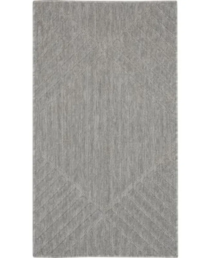 Nourison Home Cozumel Czm05 Silver Rug