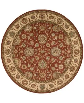 Nourison Home Living Treasures Li05 Rust Rug