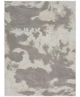 Nourison Home Etchings ETC03 Gray 4' x 6' Area Rug