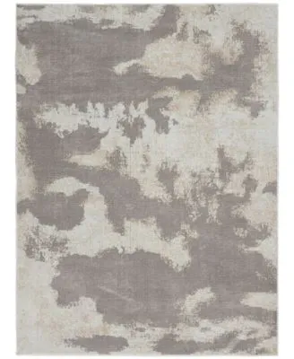 Nourison Home Etchings Etc03 Gray Rug