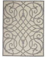 Nourison Home Cozumel Czm04 Cream Gray Rug