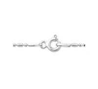 Giani Bernini Sterling Silver Necklace, 20" Dot Dash Chain