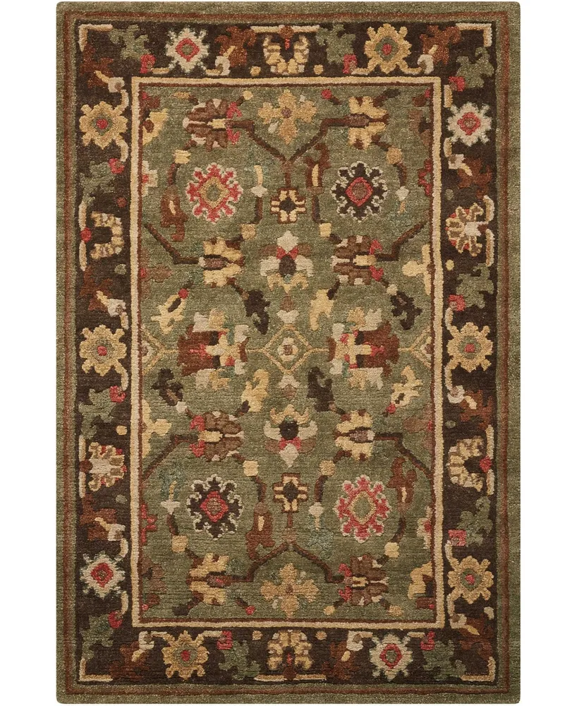 Nourison Home Tahoe TA10 Green 8'6" x 11'6" Area Rug