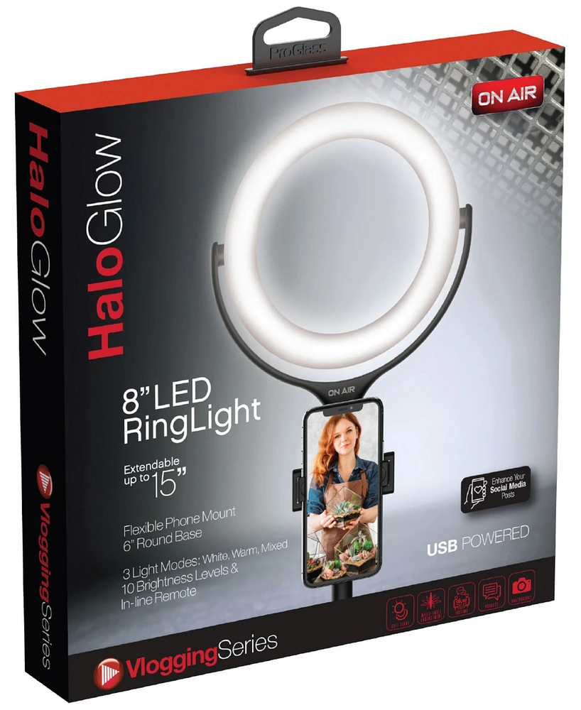 Tzumi on Air Halo Glow Ring Light