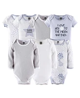The Peanutshell Baby Boys Newborn Layette Gift Set Girls, Shower Gift Essentials, Blue, Grey