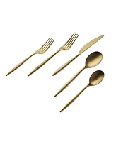 Godinger Milano Matte 20 Piece Flatware Set, Service for 4