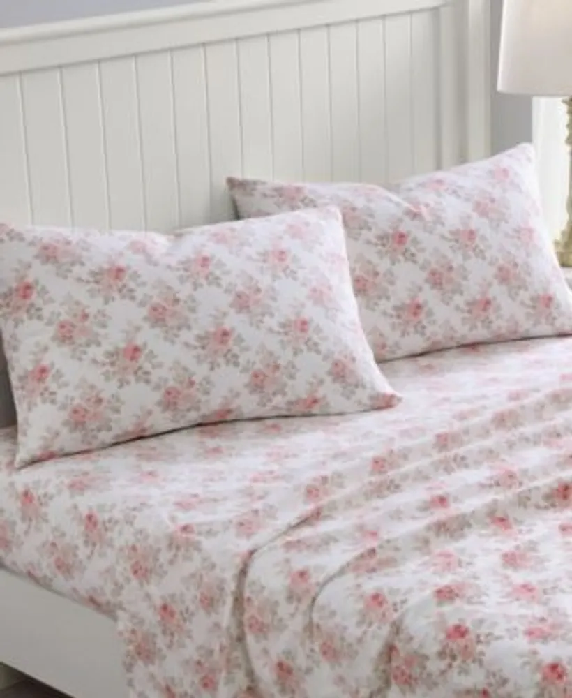 Laura Ashley Lisalee Cotton Flannel Sheet Set