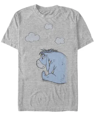 Fifth Sun Men's Cloudy Eeyore Short Sleeve T-Shirt
