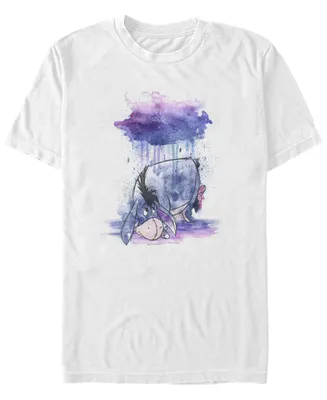 Fifth Sun Men's Watercolor Eeyore Short Sleeve T-Shirt