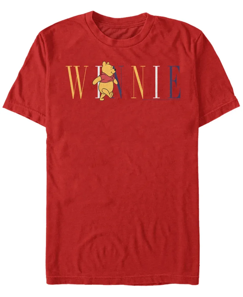 Fifth Sun Men's Pooh Fashion Short Sleeve T-Shirt