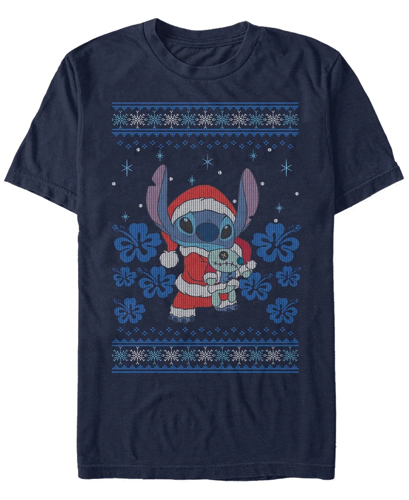 Fifth Sun Men's Holiday Stitch Short Sleeve T-Shirt