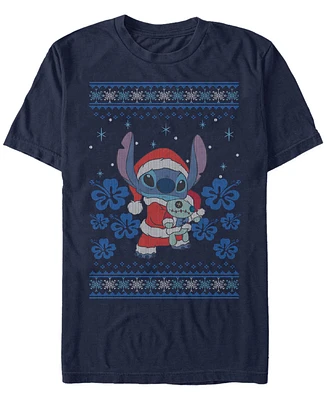 Fifth Sun Men's Holiday Stitch Short Sleeve T-Shirt