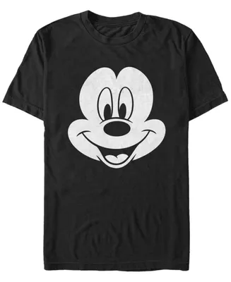 Fifth Sun Men's Big Face Mickey Short Sleeve T-Shirt