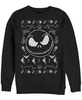 Fifth Sun Men's Jack Spooky Sweater Long Sleeve T-Shirt