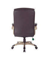 Osp Home Furnishings High Back Leather Executive Office Manager's Chair