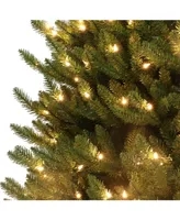 Puleo 6.5' Pre-Lit Canadian Balsam Fir Artificial Christmas Tree