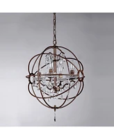 Home Accessories Edwards 17" 6-Light Indoor Chandelier with Light Kit