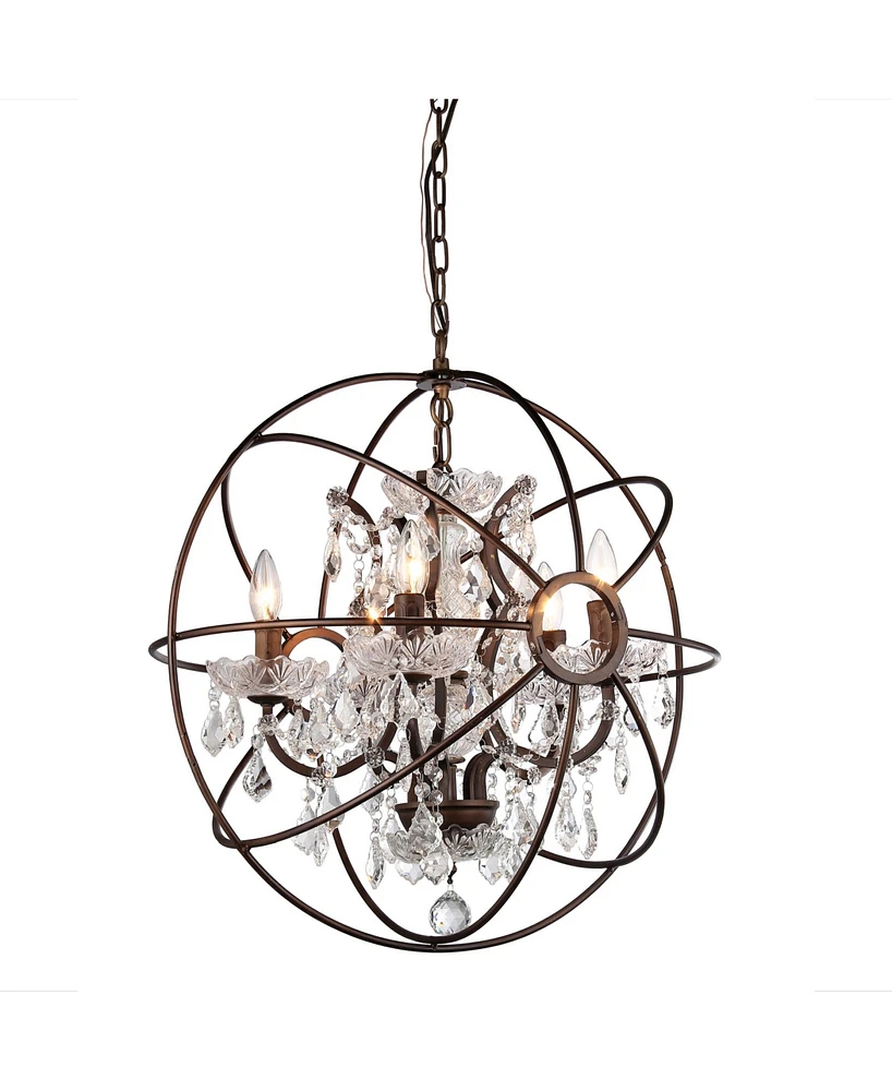 Home Accessories Planetshaker 32" 6-Light Indoor Chandelier with Light Kit